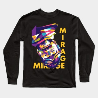 Mirage Apex Legends Geometric art Long Sleeve T-Shirt